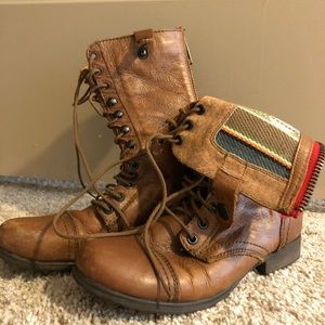 Steve Madden Combat Boots For Sale